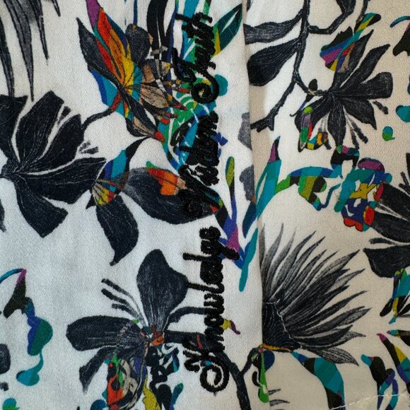 Robert Graham Men's All Aboard Multi Tropical Button-Up Long Sleeve Shirt M - Picture 9 of 10